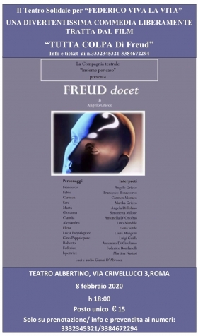 Il Teatro per FVLV: Freud docet 08/02/2020 - Federico Viva la Vita